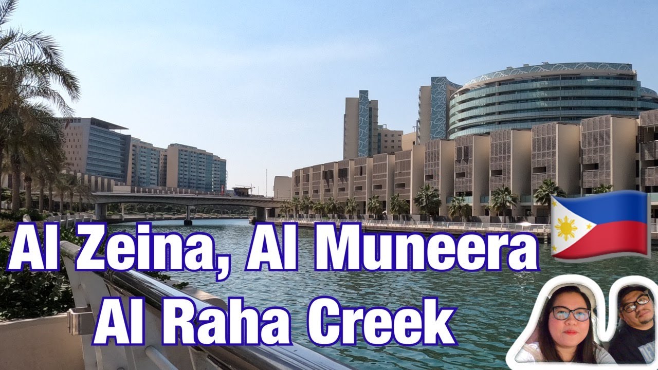 Famously known as Al Raha Beach | Beautiful trails, Bike trails and Walking trails | Jheron TV
