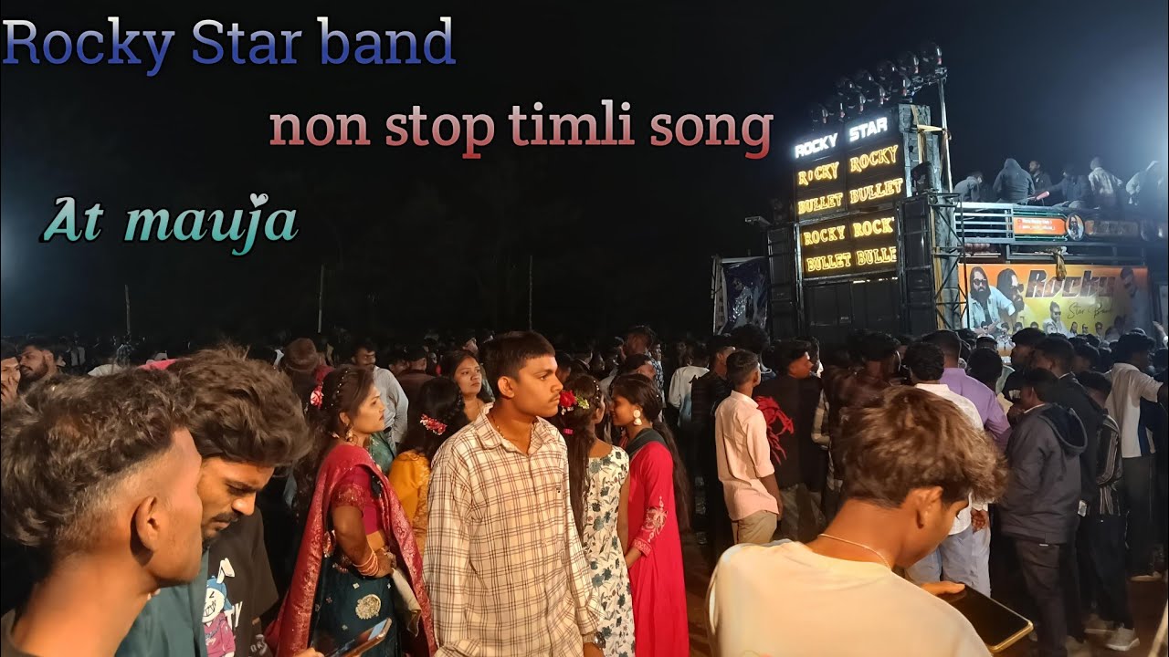 Rocky Star band non stop timli song mtr music and shivu tone first program At mauja 💤🎶🎶🎶🎶🥰🥰❤️❤️❤️😍