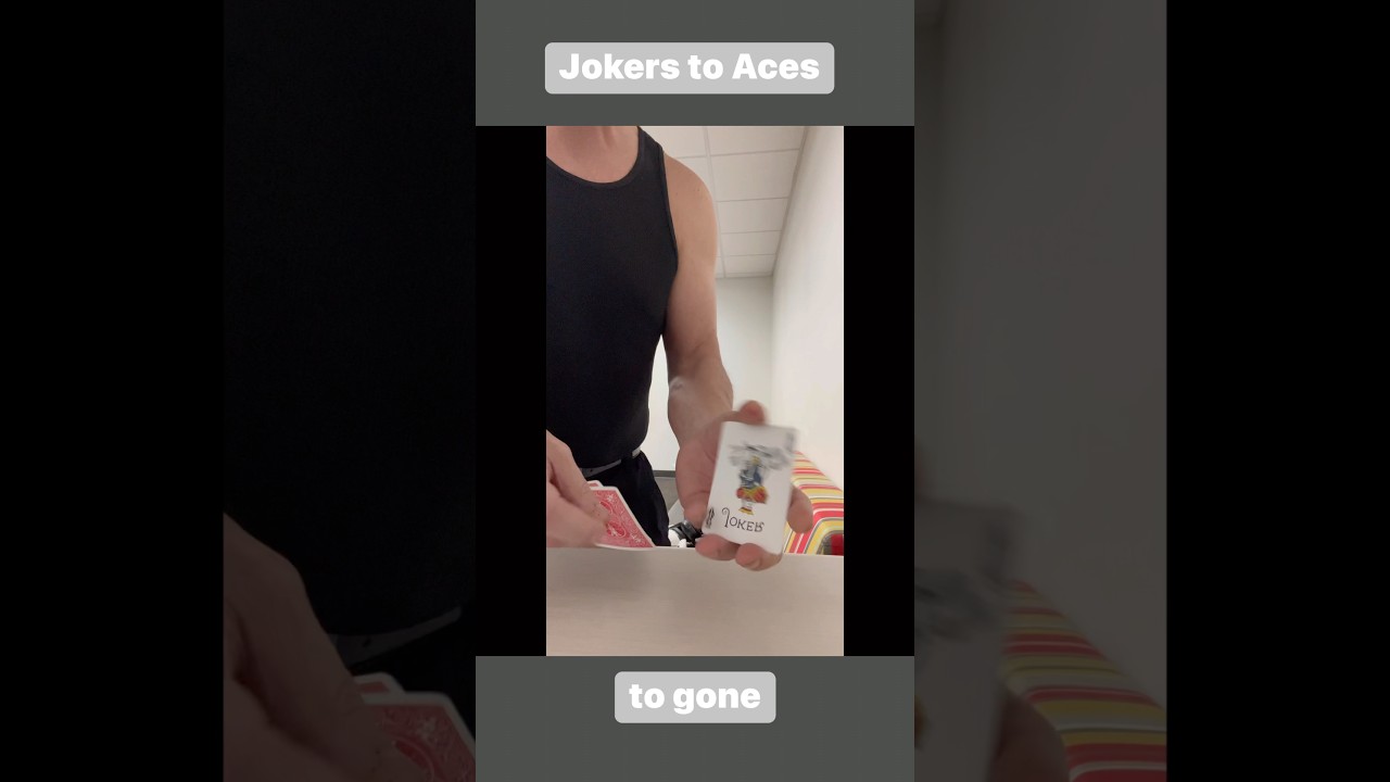JOKERS TO ACES #fun #duet #silliness #funnyimages #sillyness #funny #sillyfun #magic  #comedy