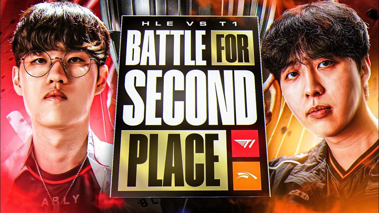 THE BATTLE FOR SECOND PLACE - T1 VS HLE - LCK SUMMER 2026