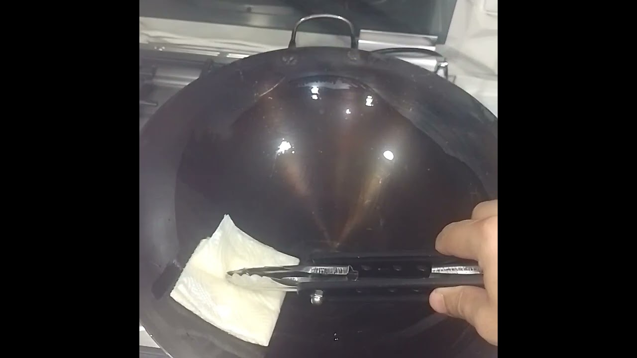 COMO CURAR UN WOK