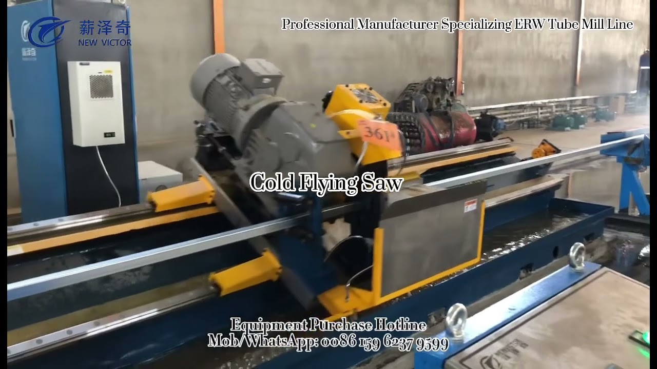 VZH-76 Type ERW Tube Mill Line, tube mill, pipe mill, auto stacking machine, steel pipe making
