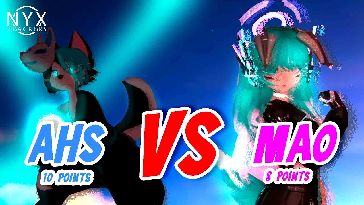 SlimeVR Nyx Trackers Showdown: Ahs vs Mao  👊💥 | (10-Point vs. 8-Point Comparison!)