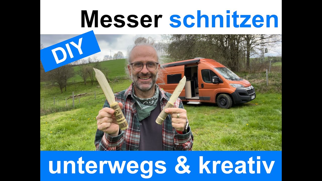 Messer schnitzen - Grünholzschnitzen - DIY - Mädes kreativ