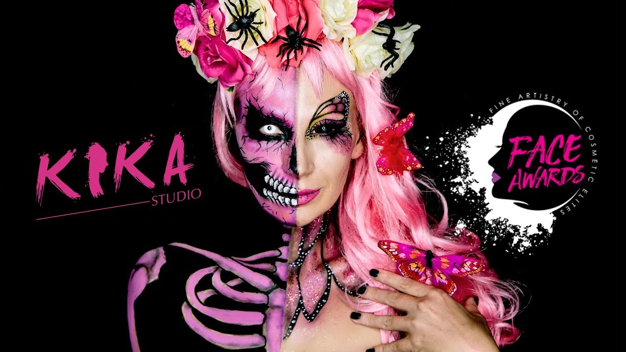 NYX FACE AWARDS SERBIA 2016 - Qualifying video - Skull Butterfly