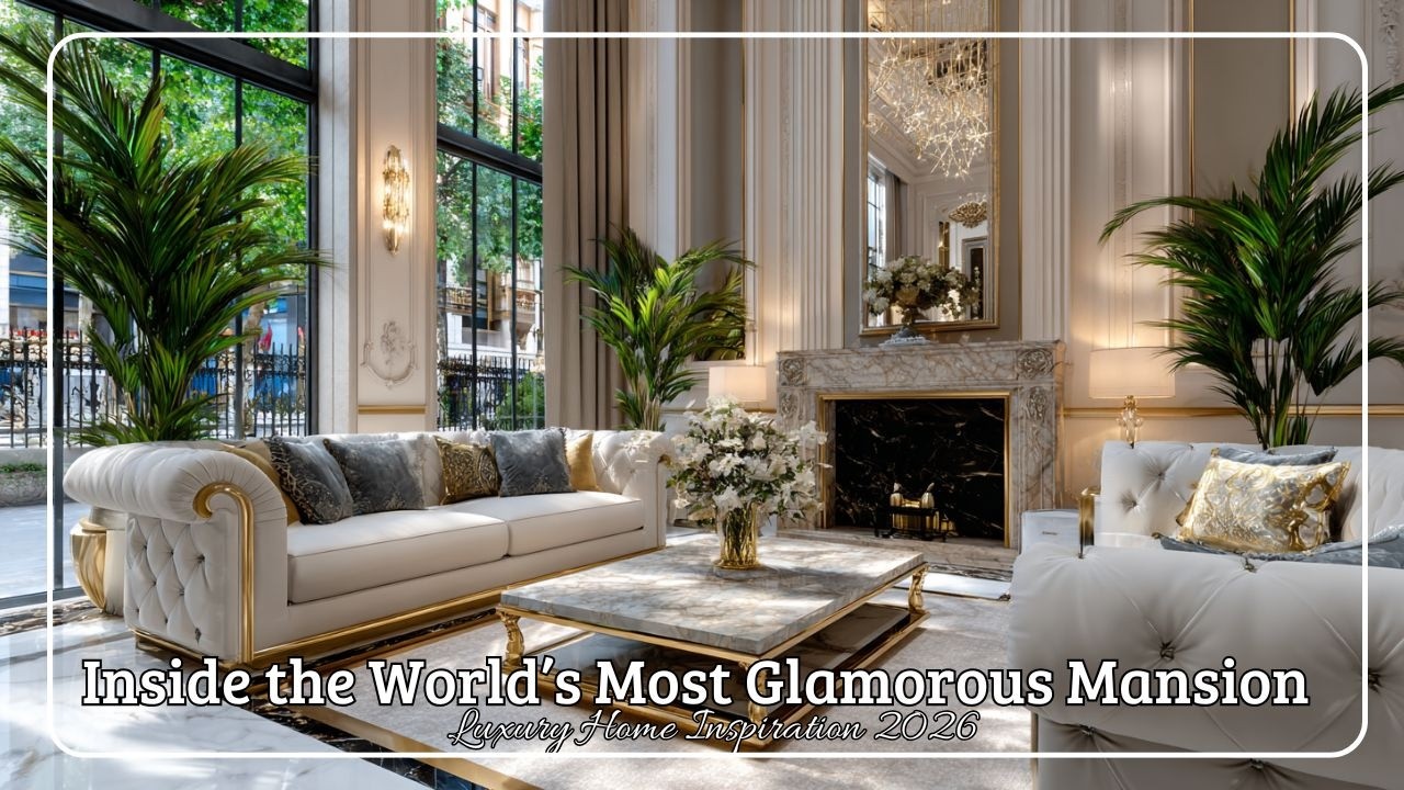 Inside the World’s Most Glamorous Mansion | Luxury Home Inspiration 2026