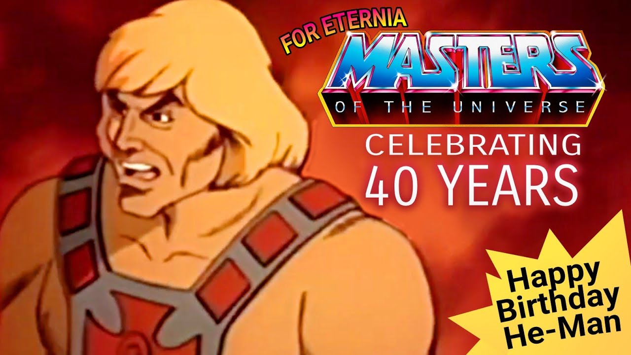 Celebrating 40 Years: The First Animated He-Man! Masters of the Universe Commercial by Filmation
