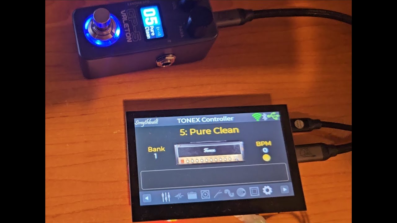Tonex Controller project - Valeton GP5 support teaser