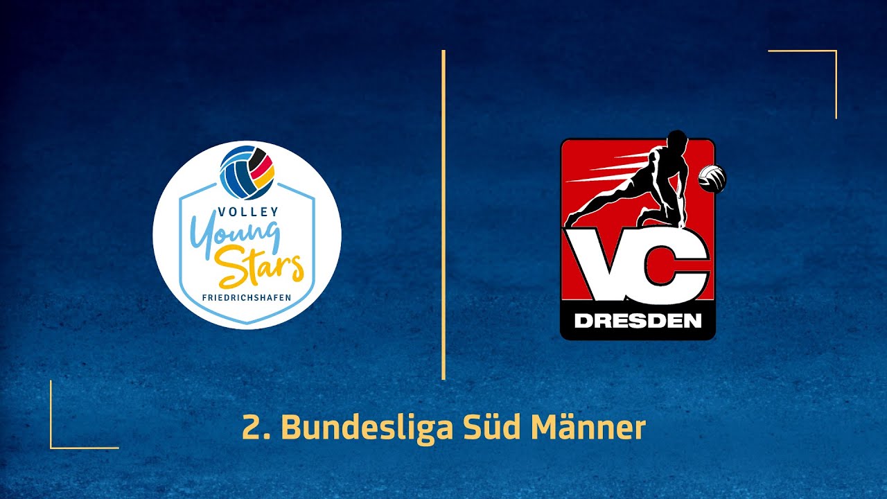 Volley YoungStars Friedrichshafen – Enervigo Volleys Dresden (2. Volleyball Bundesliga Süd M 25/26)