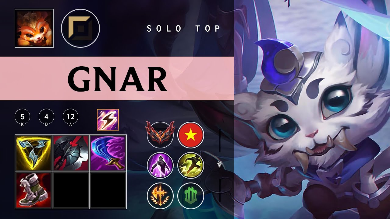 Gnar Top vs Yasuo - VN Grandmaster Patch 26.02