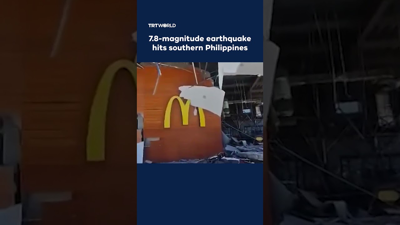 7.8-magnitude earthquake hits southern Philippines
