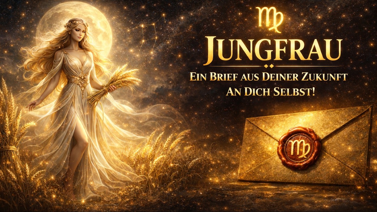 📩 BRIEF AUS DEINER ZUKUNFT: JUNGFRAU ♍ Was du nicht weißt? SCHOCK! 💯 ES WIRD WAHR!
