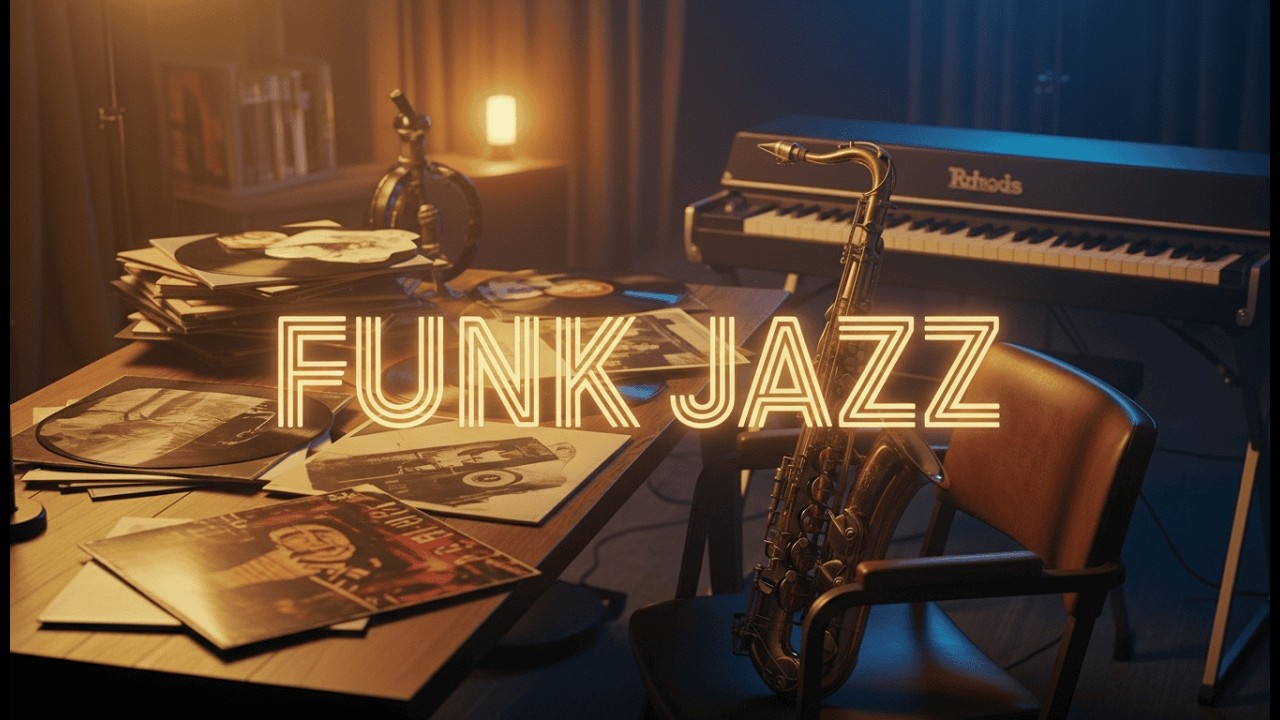 Urban Smooth Jazz Funk Groove | Relaxing Late Night Mix