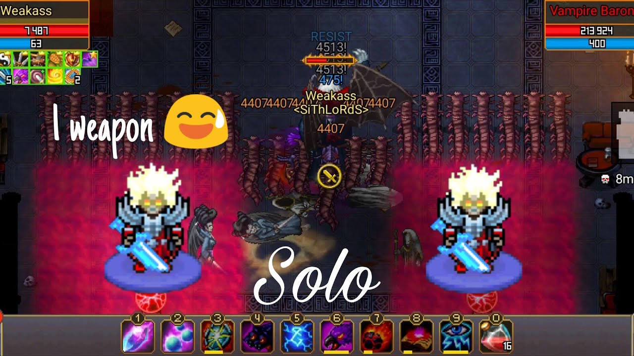 Charmer Solo Dungeon Horror 2023 || Warspear Online