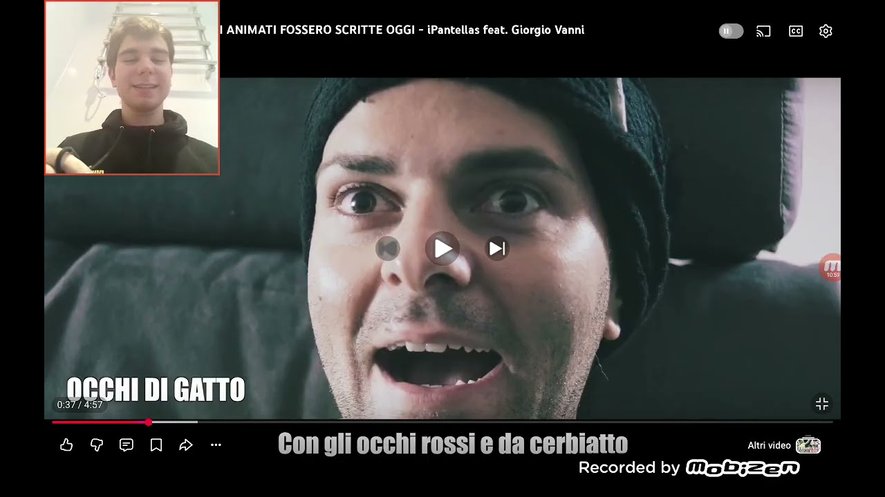 Reagiamo da Amsterdam ai video de Ipantellas insieme a Giorgio Vanni