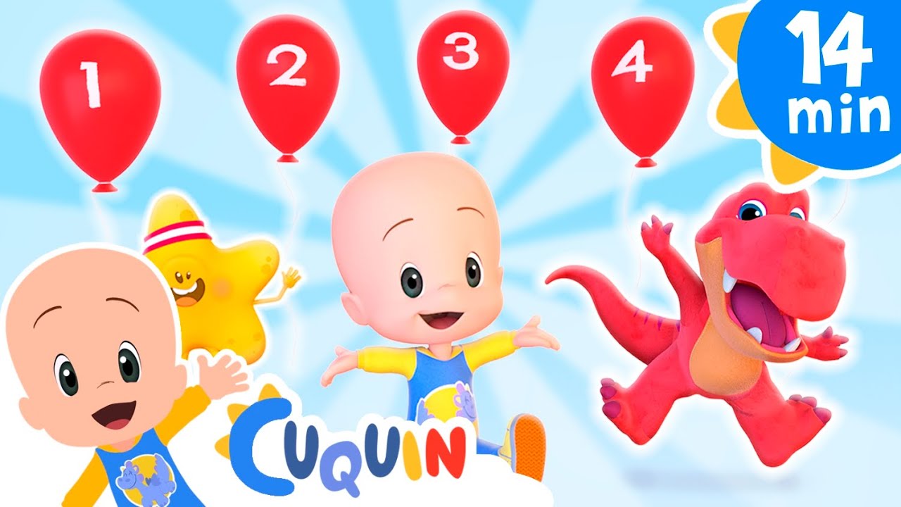 Baila con los números reguetoneros | Cleo & Cuquín: canciones infantiles