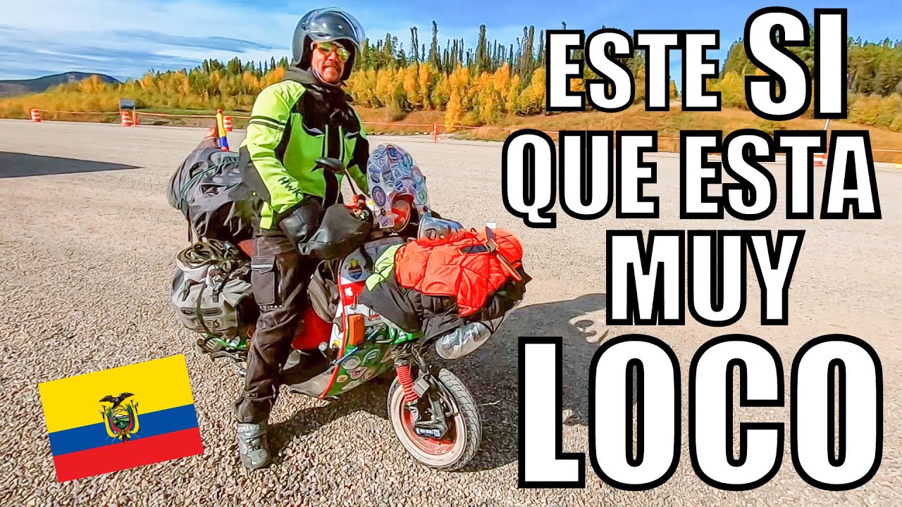 🚨 Cuando PENSAMOS que YA lo VIMOS TODO 😱 apare ESTO desde ECUADOR 👉 ARGENTINA a ALASKA en MOTO VESPA