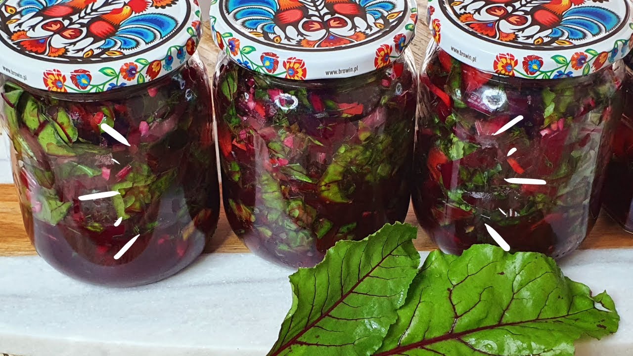 Botwinka na zimę w słoikach. Przepis od widzki. #botwinka #przetwory
