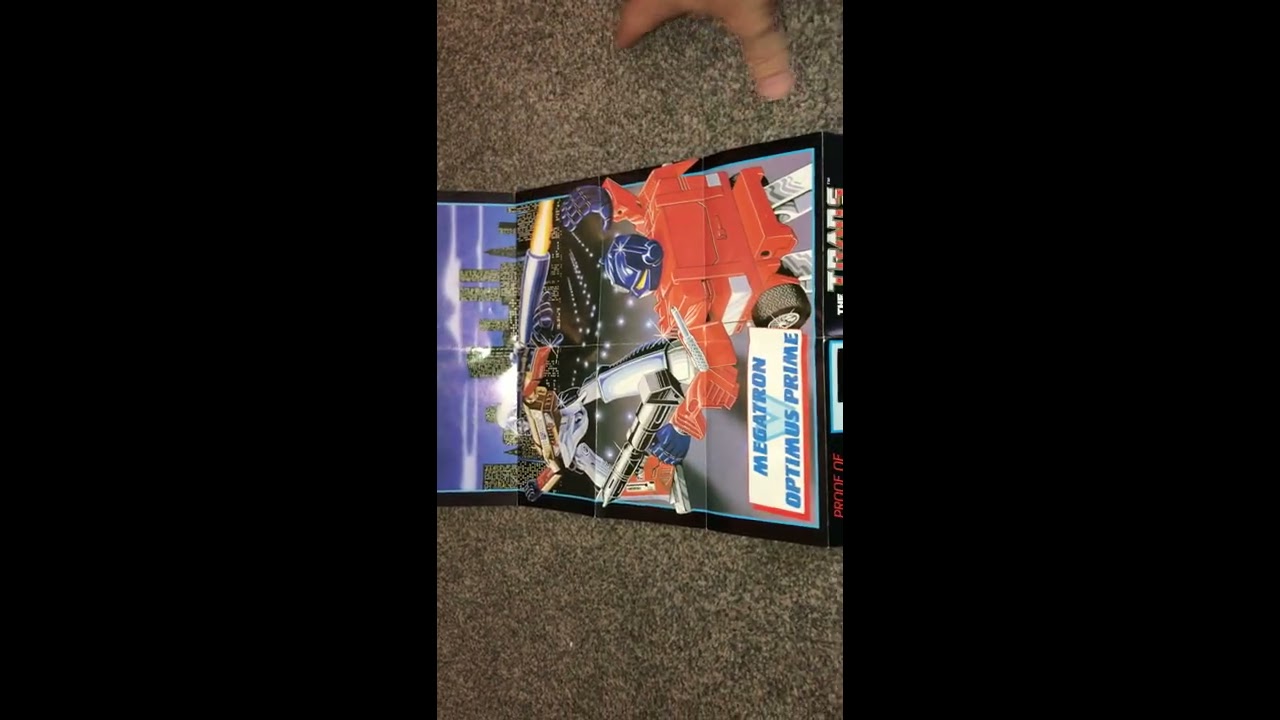 Transformers G1 leaflet, catalogue, toy, check list, flyer, Autobots, deception, takara, hasbro 1985
