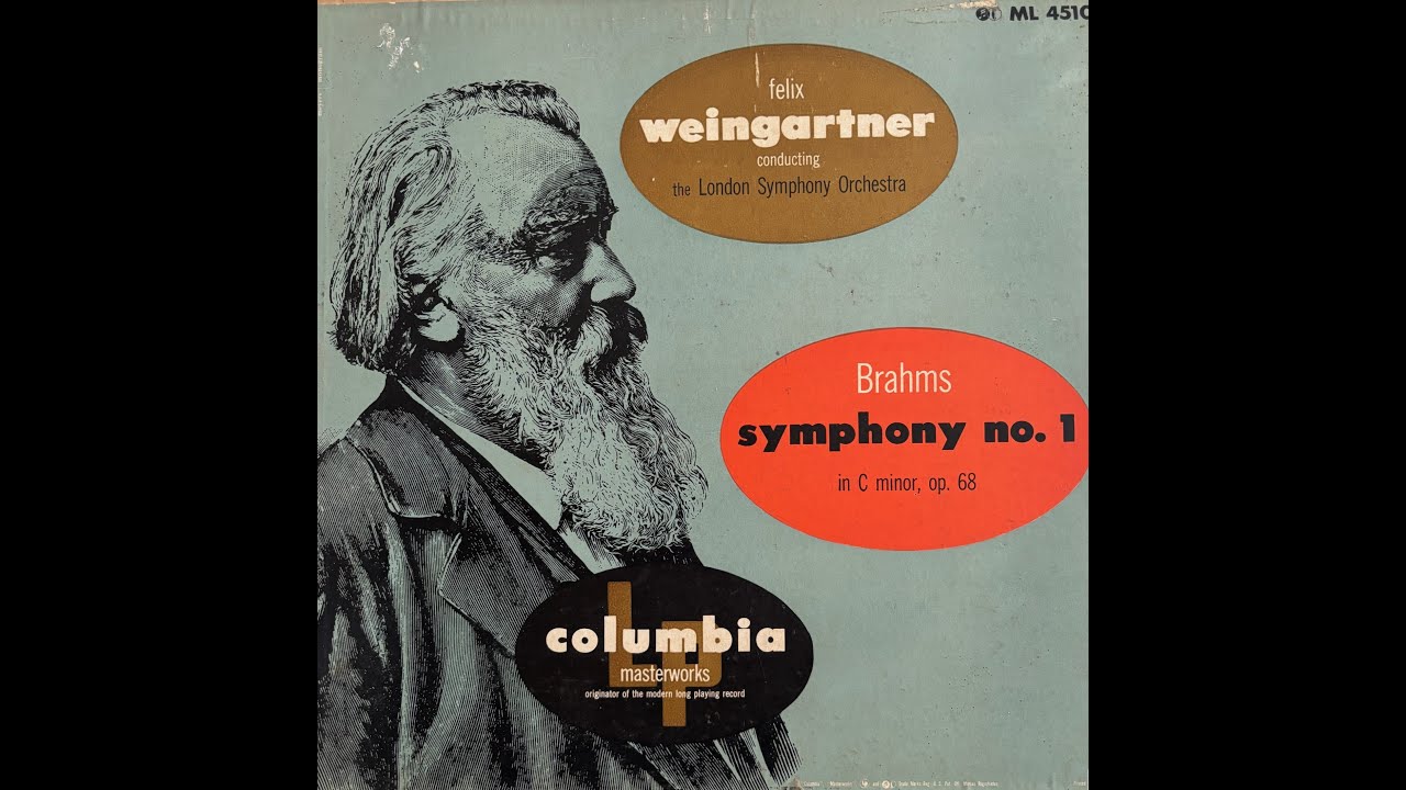 Brahms: Felix Weingartner Conducting The London Symphony Orchestra – Symphony No.1 In C Minor (1952)