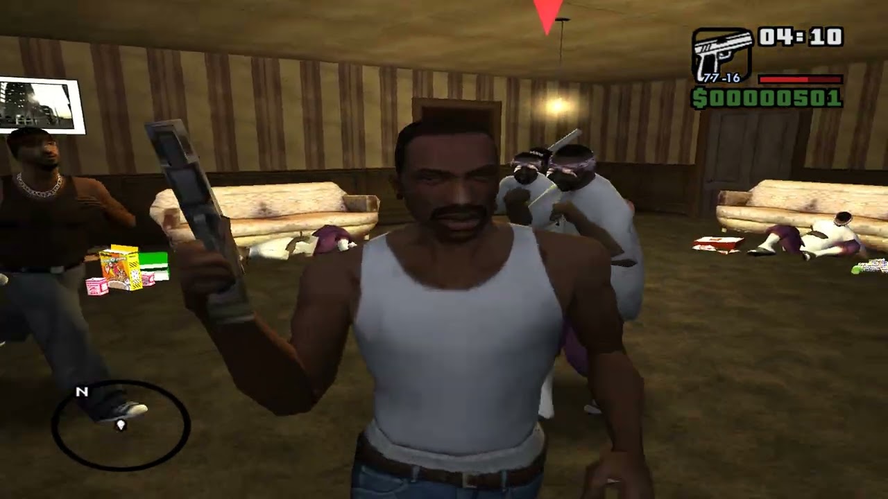 GTA San Andreas só jogando