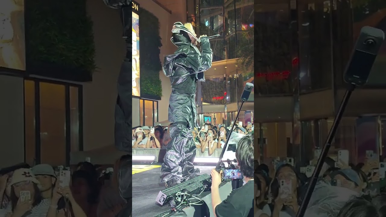 【Fujiikaze Bangkok ＠parcparagon】② 7時間並んだ娘達の最前列神席動画をシェアします。ちなみに私は大混雑の後方で風さんの姿は全く見えませんでした😭ガックシ…😑