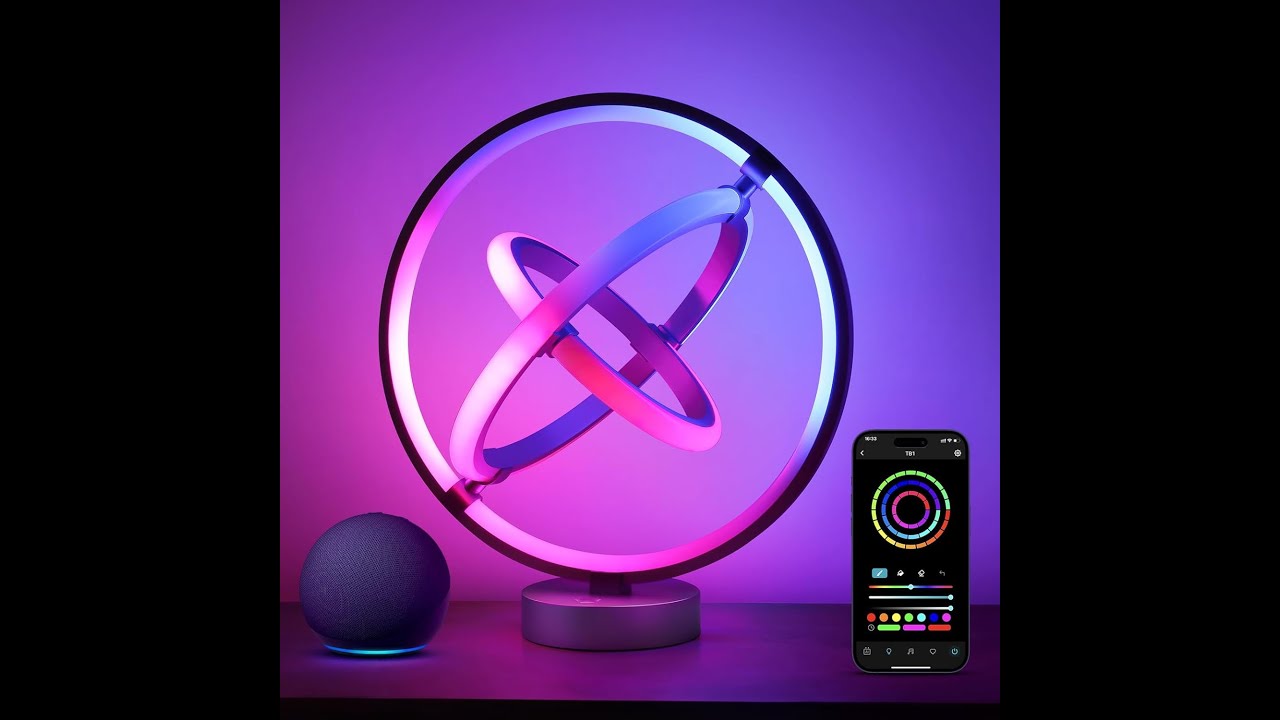 Unboxing & Vibes Newest Lepro TB1 AI Smart Table Lamp