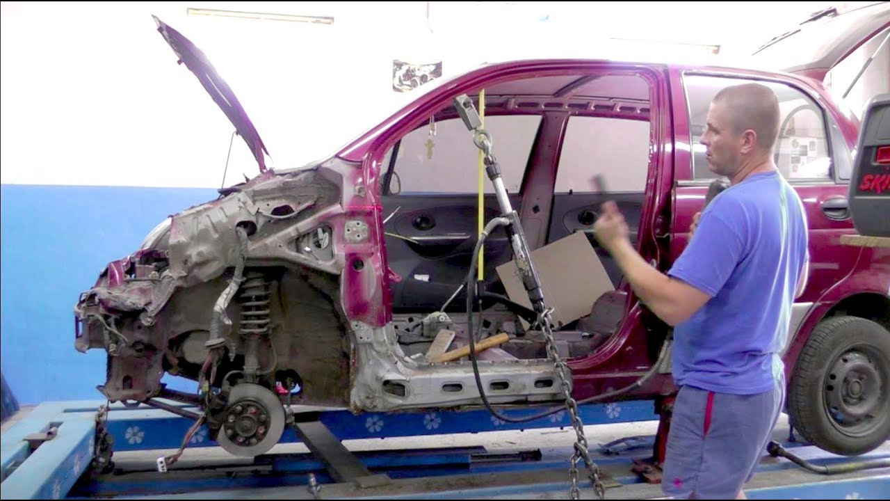 Daewoo Matiz. Вытяжка кузова.