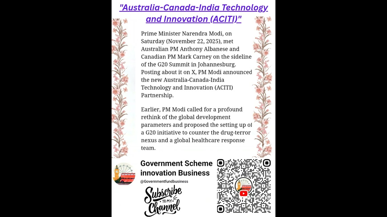 Technology & Innovation(ACITI) #india #youtube #research #shorts #foryou #funding #innovation
