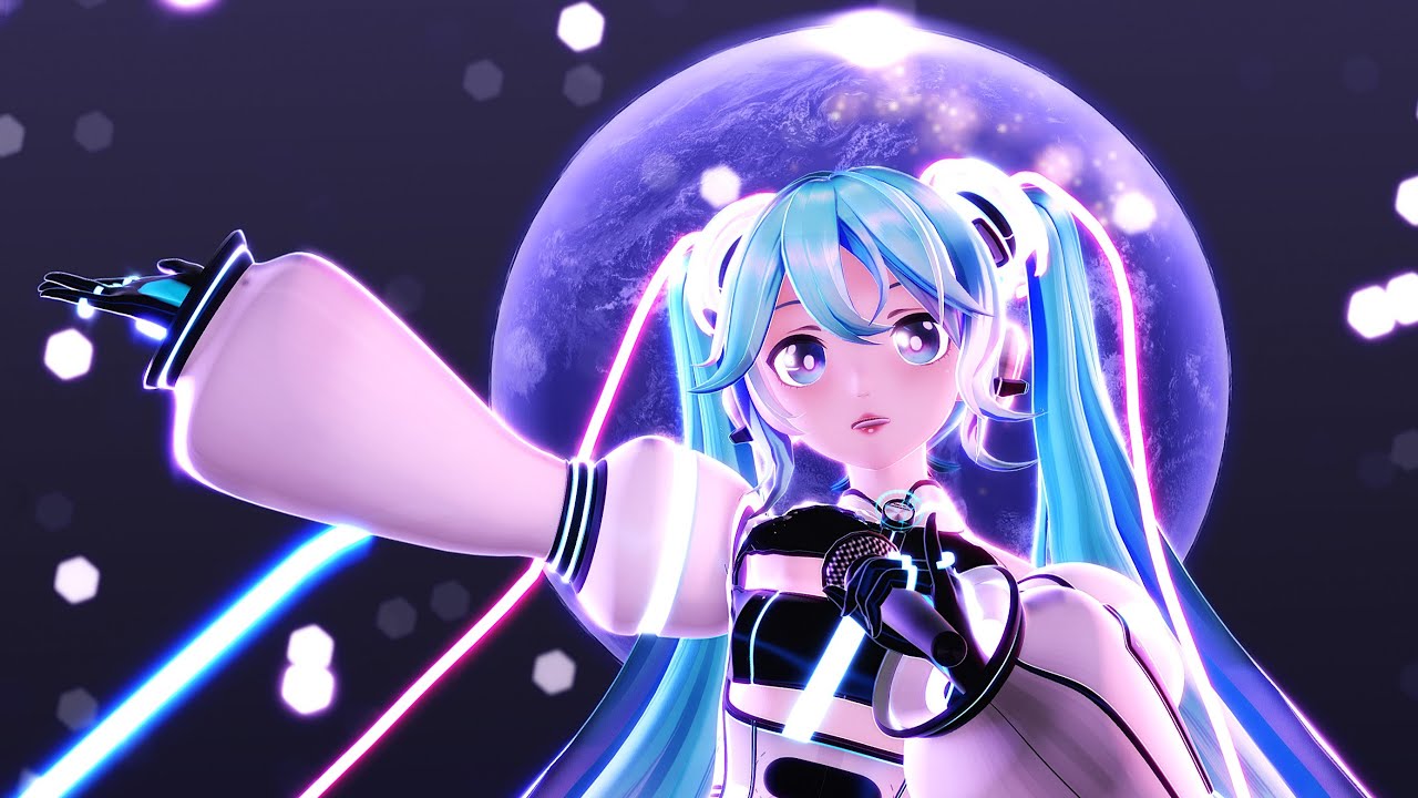 [MMD] 1/6 -out of the gravity- ぼーかりおどP(noa)+初音ミク | YYB Future Connection Miku 4K HD