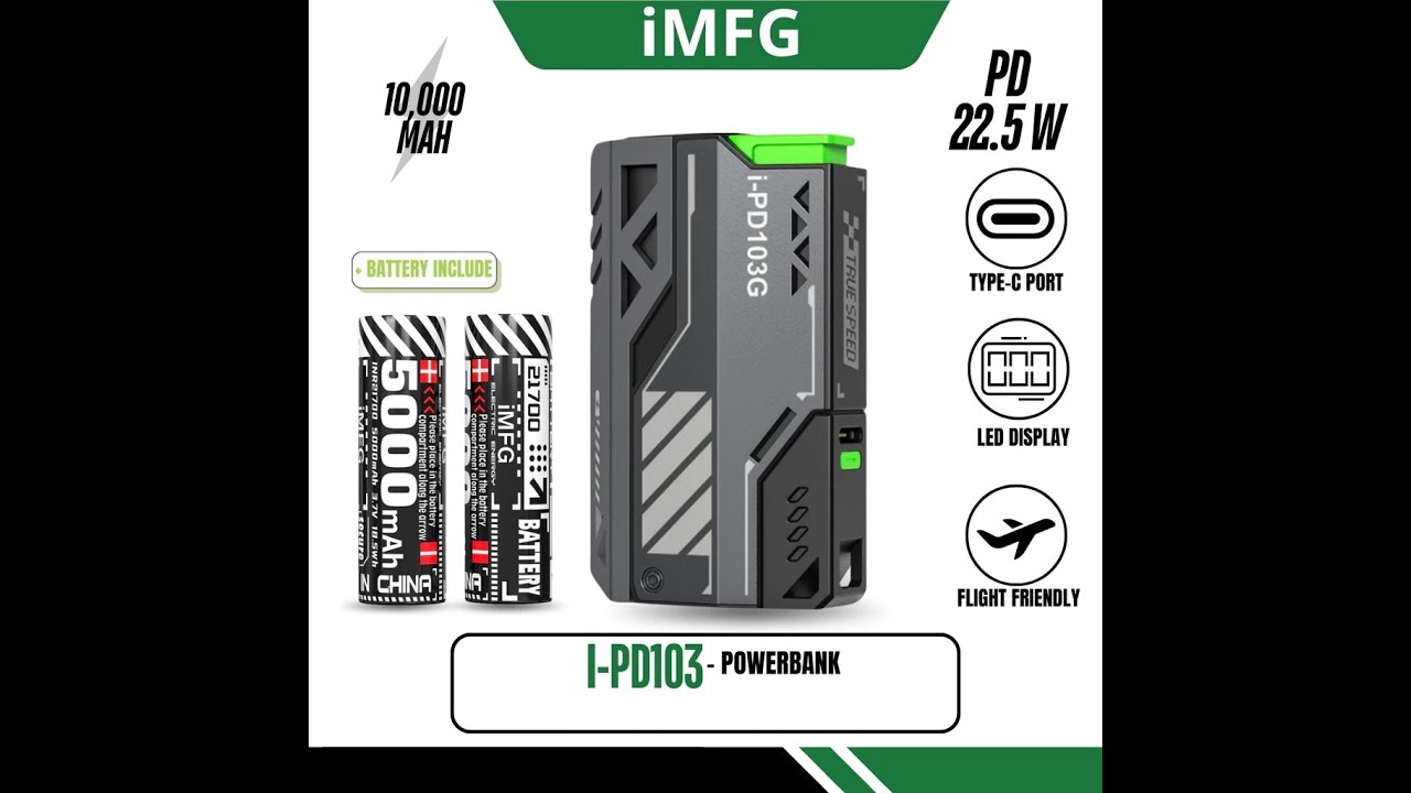 Review Powerbank iMFG-iPD103 - Simpel, Minimalis dan Unlimited