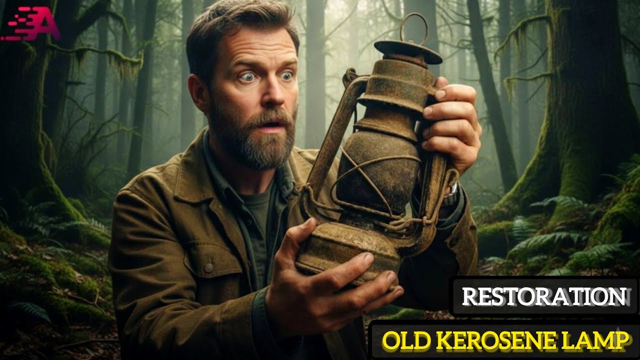 🔧✨ Restoration of an Old Kerosene Lamp | Bringing It Back to Life | ASMR