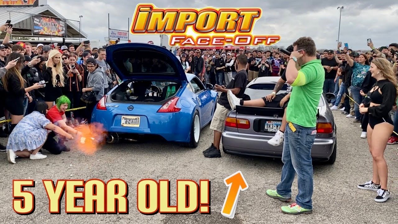 5 Year Old DESTROYS! 2 Step / Rev Battle IFO TEXAS 2022 with Z vs Honda vs Mustang vs VW plus more!