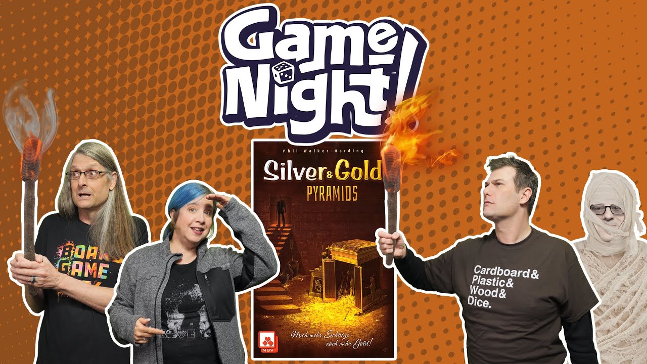 Silver & Gold Pyramids - GameNight! Se11 Ep52 - How to Play and Playthrough