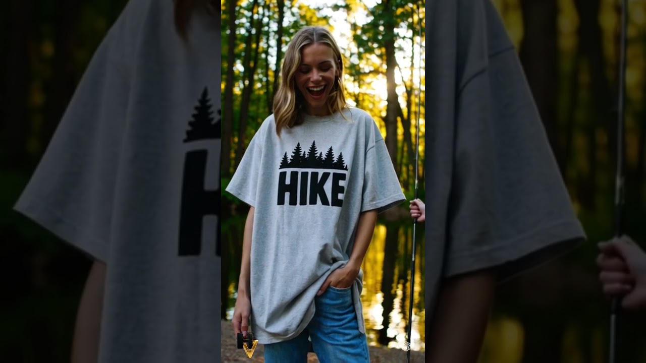 Harper Vibes™ | Hike Oversized T Shirt in Grey