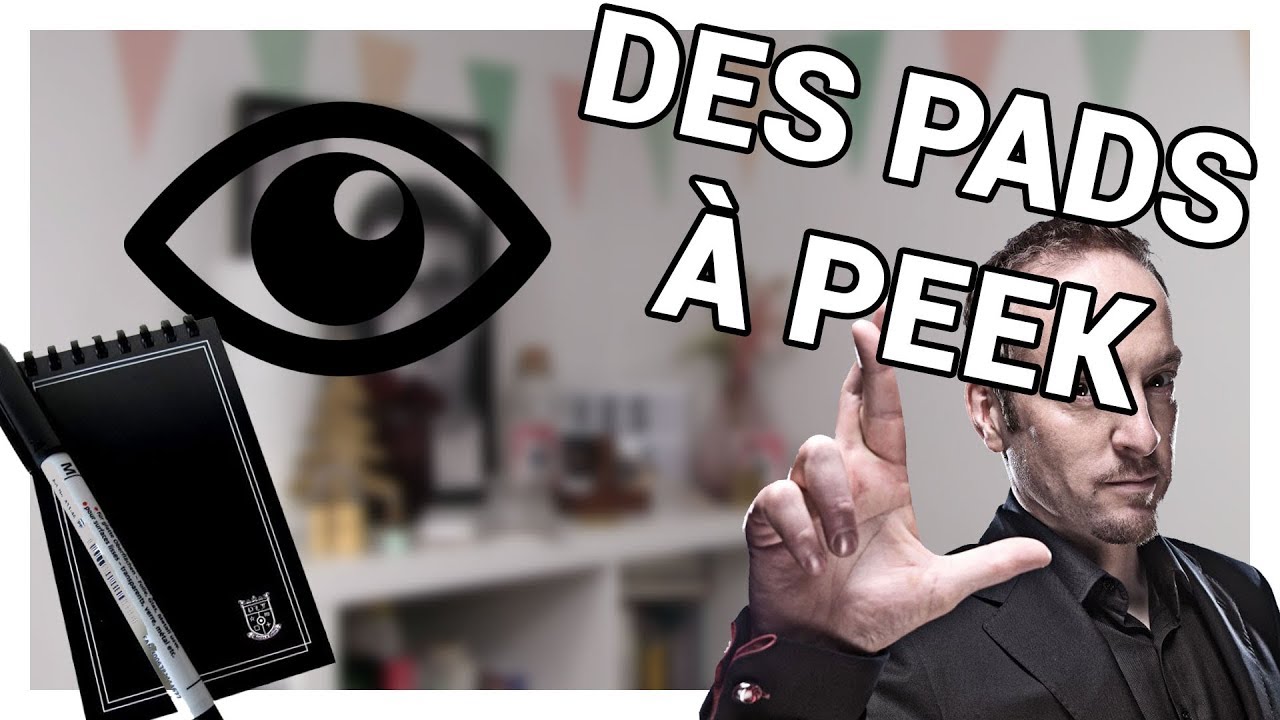 PAD A PEEK - Parapad normal et enveloppe