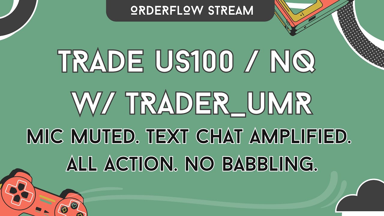 Mar 16, 2026 ~ Trade NQ Live w/ trader_umr | Footprint, Heatmap & Audio alerts
