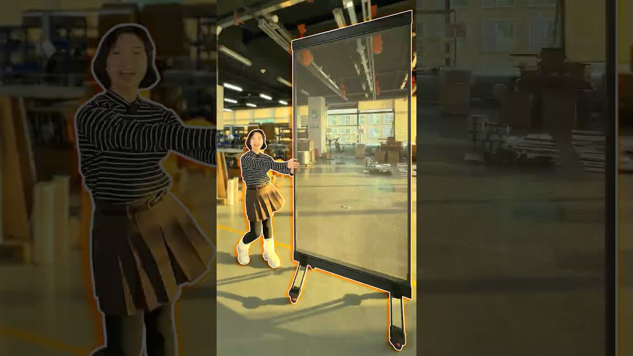 Transform Your Store: Holographic Invisible LED Displays! 