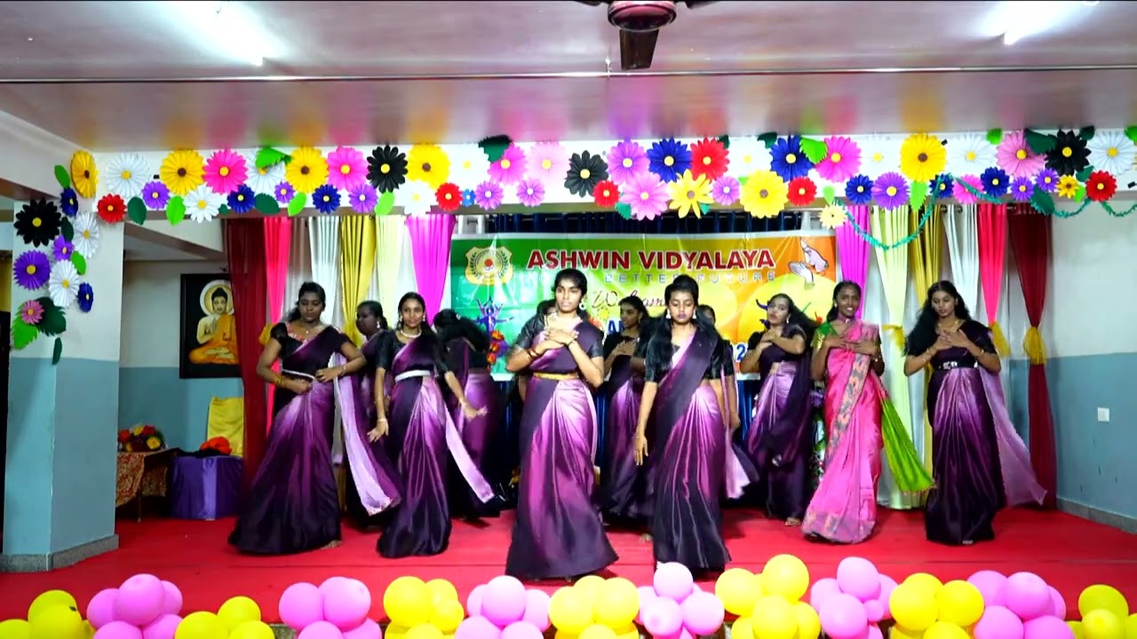 Ashwin Vidyalaya Annual Day 2024-25 Dance 10th Girls