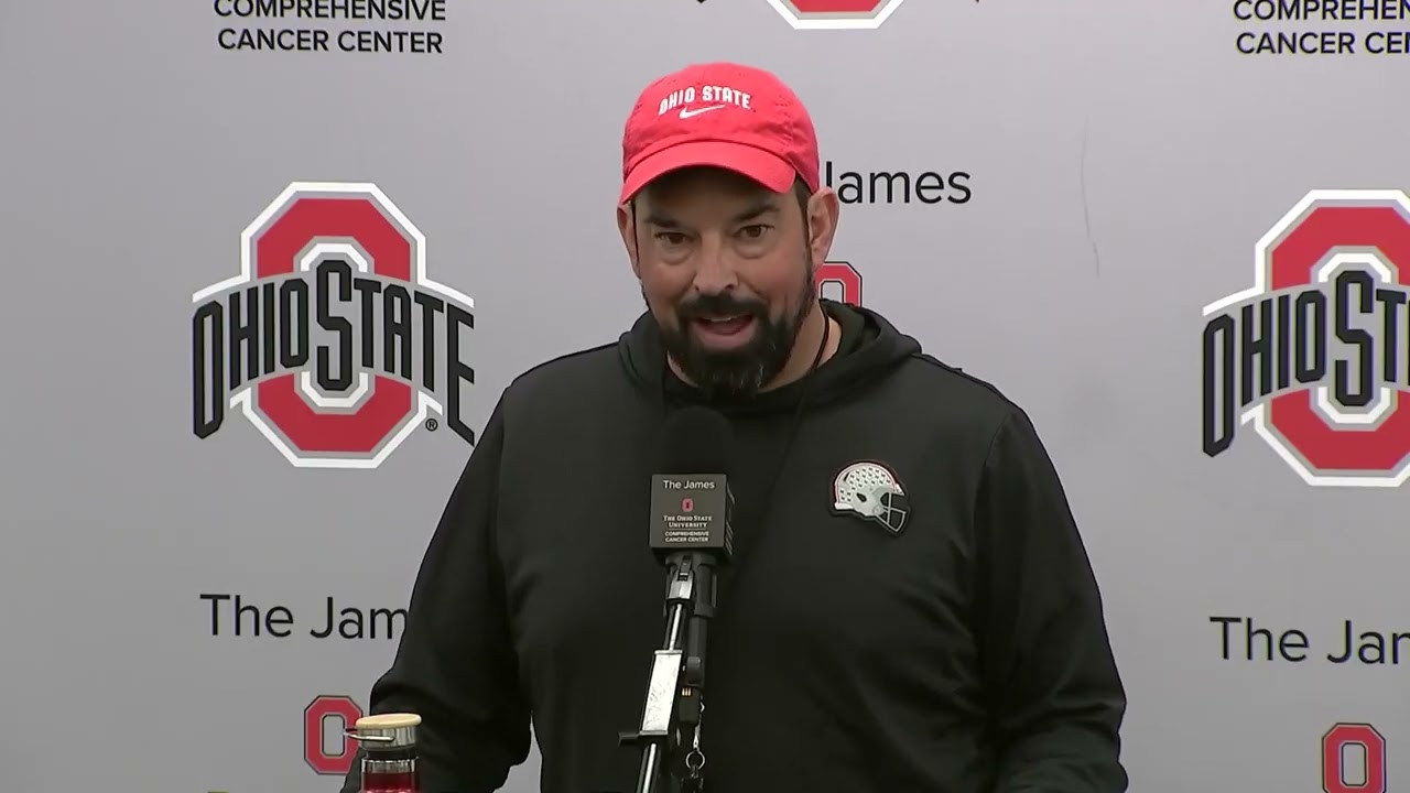 Ohio State coach Ryan Day discusses spring practice | Full news conference