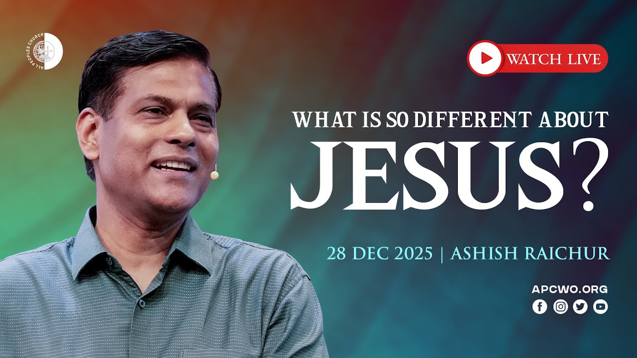 What is so different about Jesus? | LIVE Church Service (Sun Dec 28, 2025)