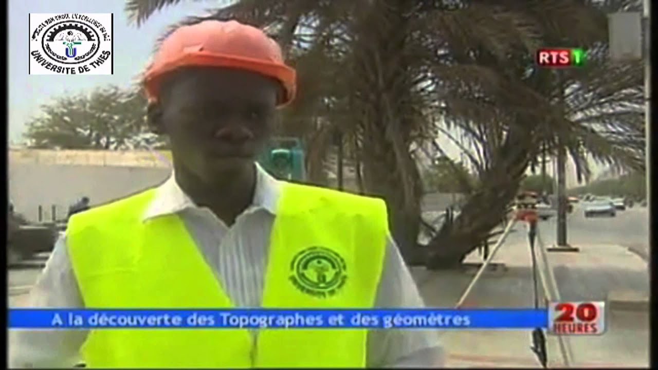 A la découverte des Géomètres Topographes de l'UFR - SCIENCES DE L'INGENIEUR / Université de Thiès