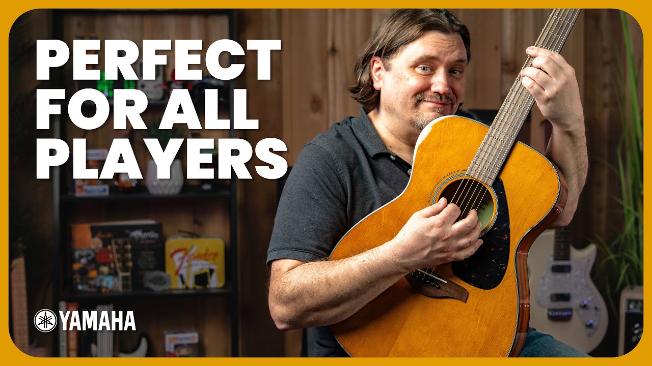 Yamaha FS800T Concert Vintage Tint Acoustic Guitar Demo