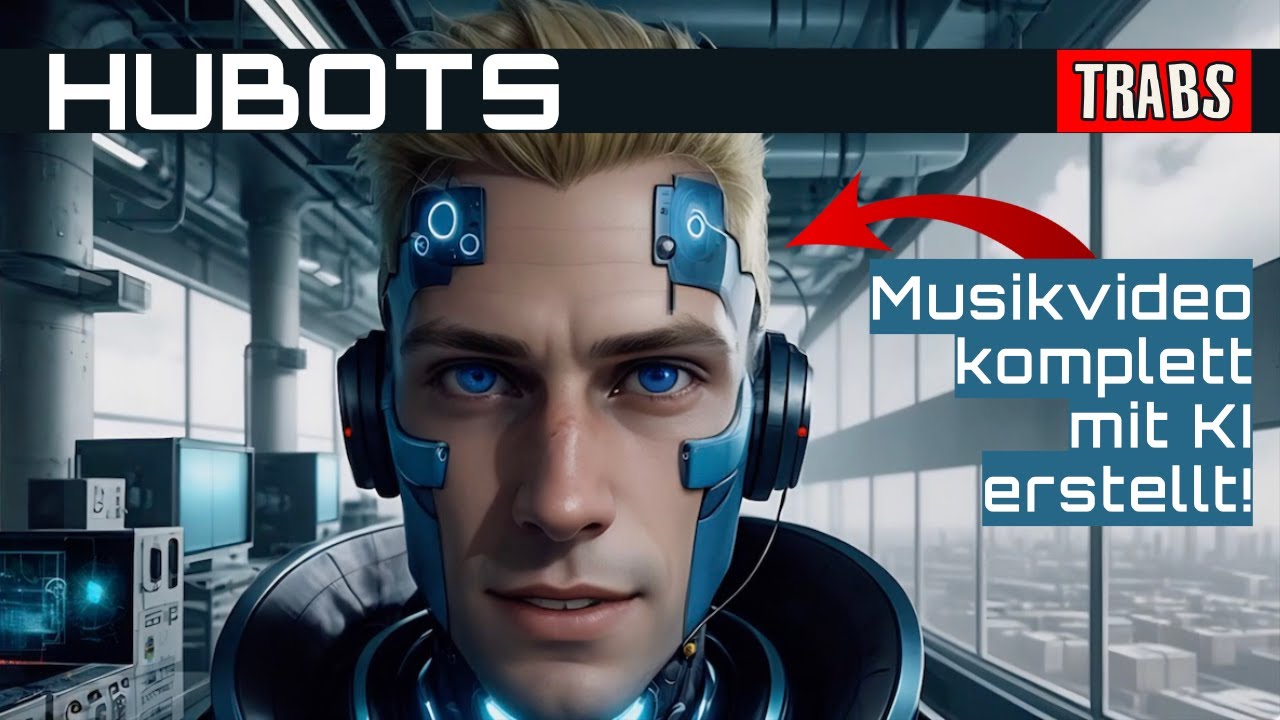 TRABS | Hubots | KI-Musikvideo | Komplett mit K&uuml;nstliche Intelligenz (KI) erstellt!