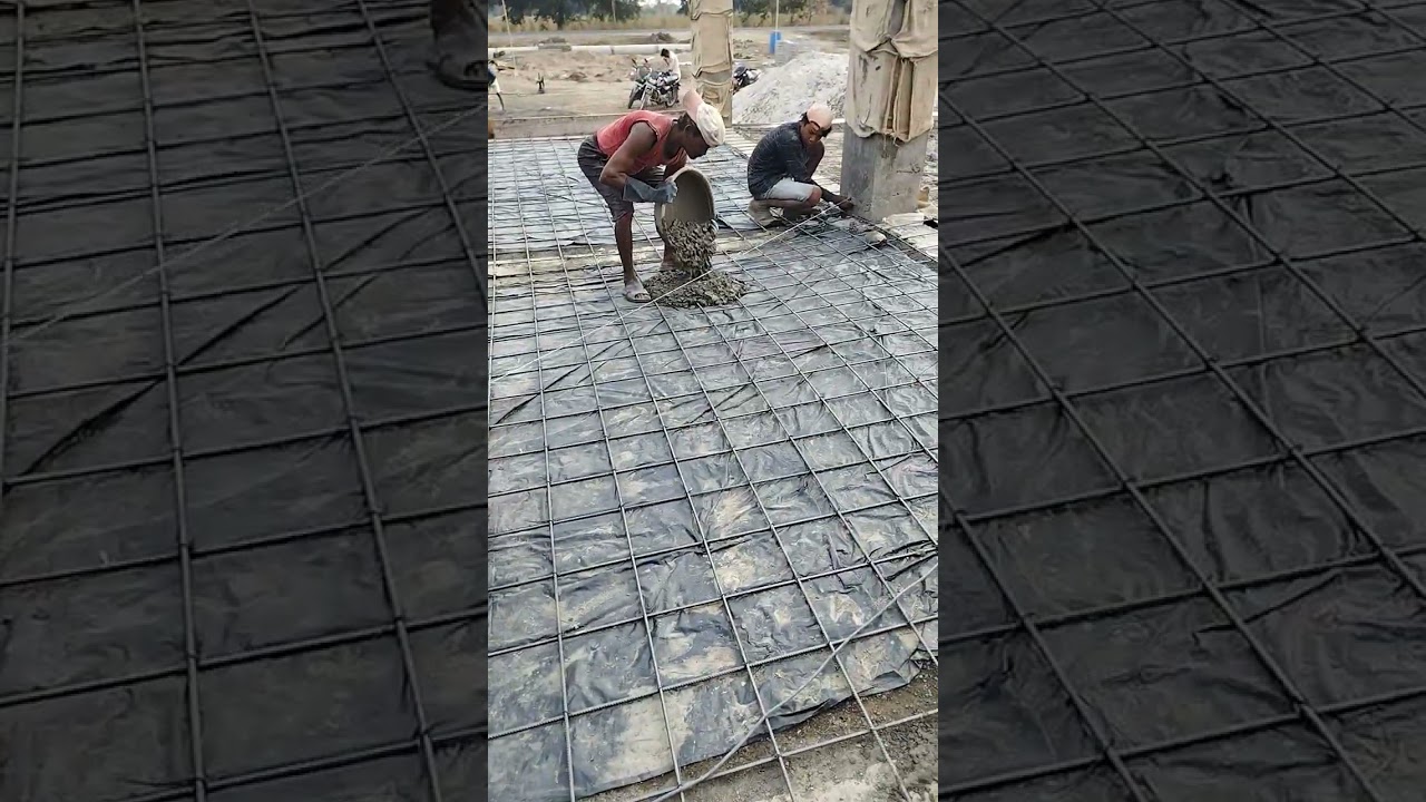 levelling for the plinth slab