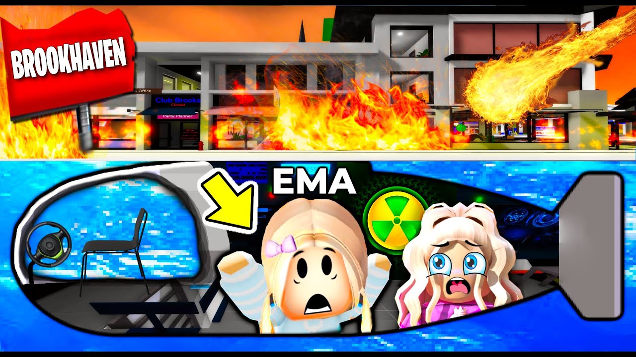 Am supravietuit EXPLOZIEI cu COPILUL MEU DE 8 ANI intr-un SUBMARIN.. (Brookhaven RP)