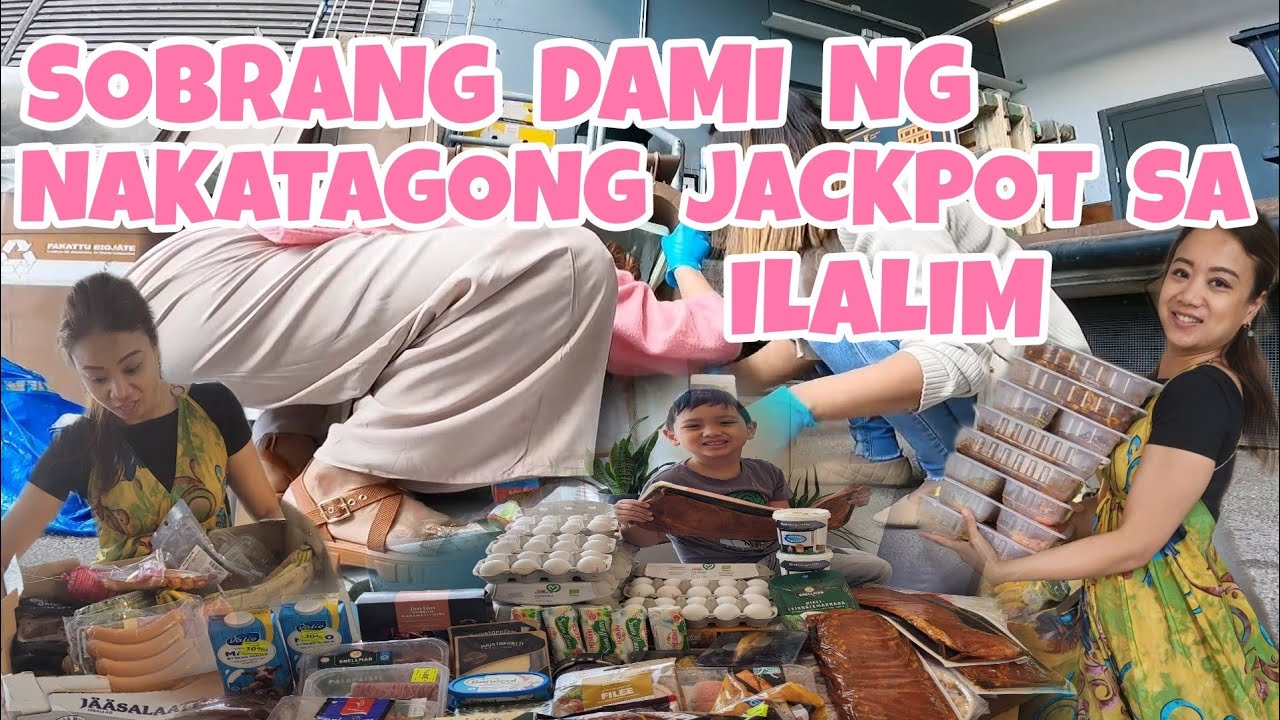 MAY PARAAN PARA MAKUHA ANG NAPAKADAMING JACKPOT | DUMPSTER DIVING IN FINLAND | THAI-FINNISH