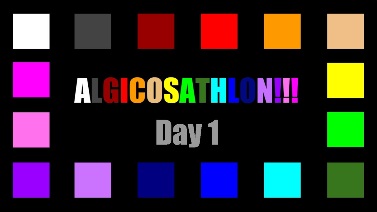 Algicosathlon Day 1
