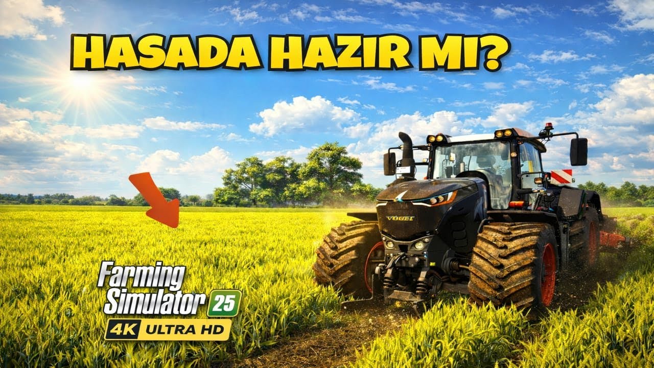 Buğday Tarlası Büyüyor! 🌱 Hasat Öncesi Kontrol | FS 25