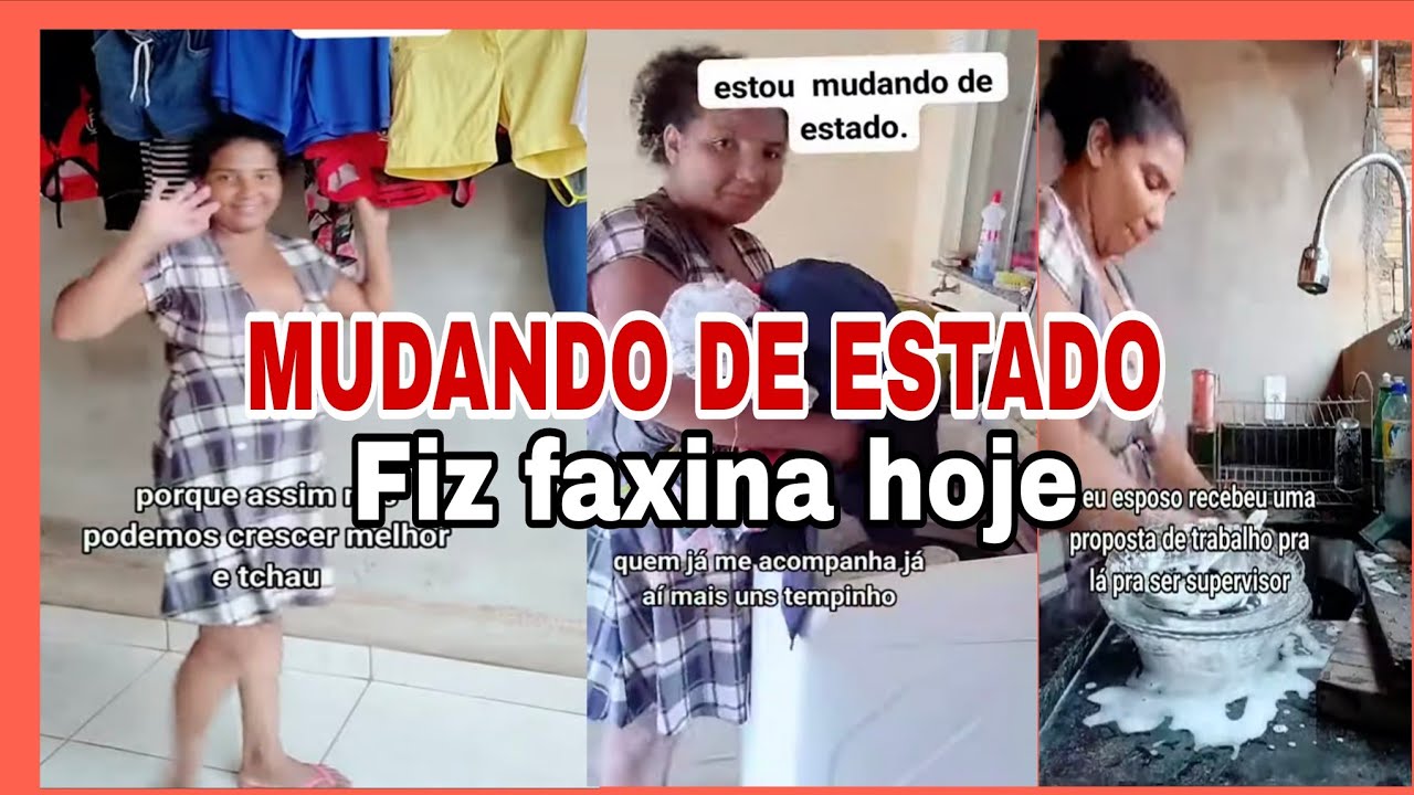 Dia de faxina na casa/vida de dona de casa/mexendo com mudança 